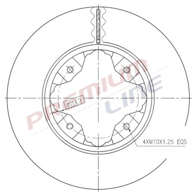 T24_COPPIA DISCHI FRENO DIAM 260 VENTILATO