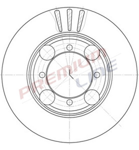 T24_COPPIA DISCHI FRENO DIAM 256/5 VENTILATO