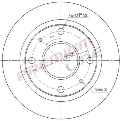 T24_COPPIA DISCHI FRENO DIAM 230 PIENO