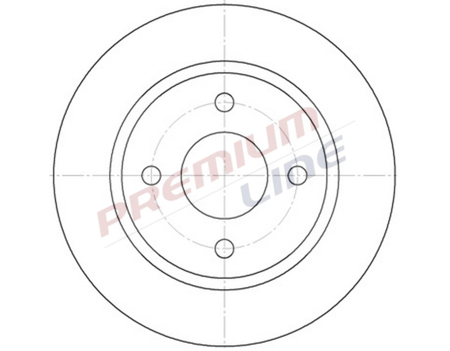 T24_COPPIA DISCHI FRENO DIAM 233/5 PIENO