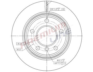 T24_COPPIA DISCHI FRENO DIAM 276 VENTILATO