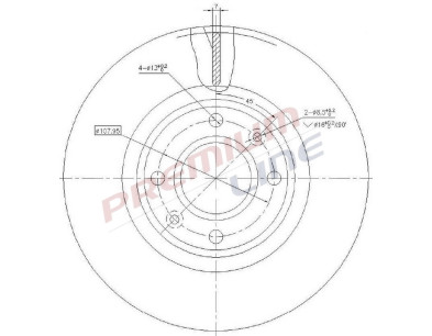 T24_COPPIA DISCHI FRENO DIAM 283 VENTILATO