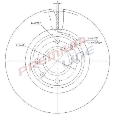 T24_COPPIA DISCHI FRENO DIAM 283 VENTILATO