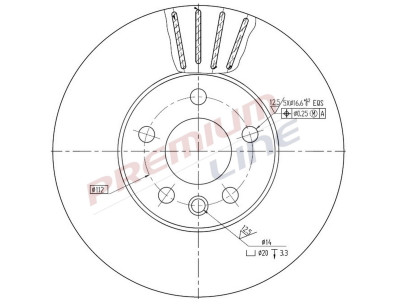 T24_COPPIA DISCHI FRENO DIAM 300 VENTILATO