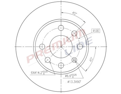 T24_COPPIA DISCHI FRENO DIAM 240 PIENO