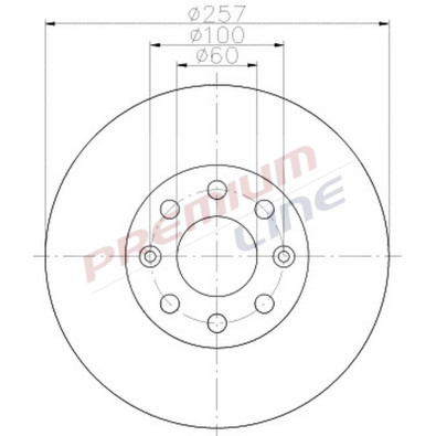 T24_COPPIA DISCHI FRENO DIAM 257 VENTILATO