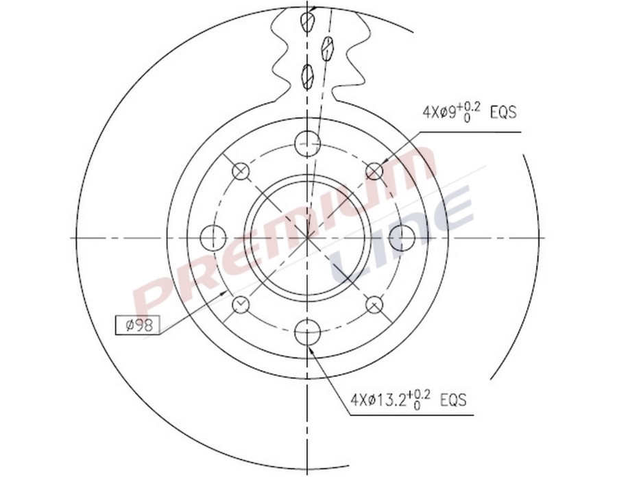 T24_COPPIA DISCHI FRENO DIAM 240/5 VENTILATO