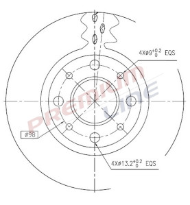 T24_COPPIA DISCHI FRENO DIAM 240/5 VENTILATO