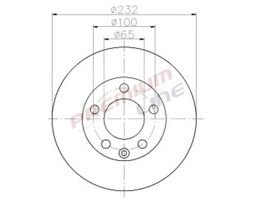 T24_COPPIA DISCHI FRENO DIAM 232 PIENO