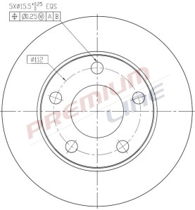 T24_COPPIA DISCHI FRENO DIAM 245 PIENO
