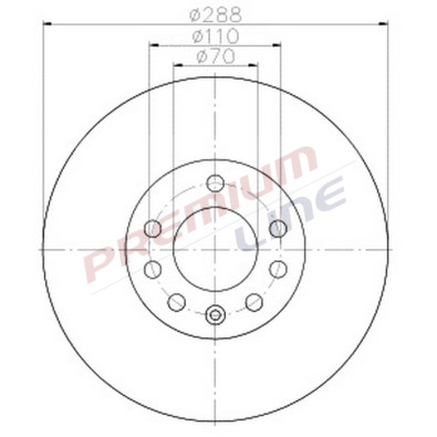 T24_COPPIA DISCHI FRENO DIAM 288 VENTILATO