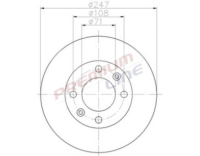 T24_COPPIA DISCHI FRENO DIAM 247 PIENO