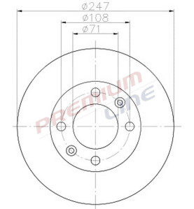 T24_COPPIA DISCHI FRENO DIAM 247 PIENO