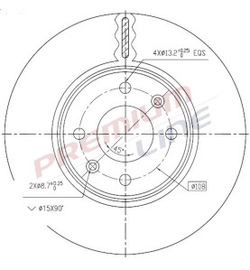 T24_COPPIA DISCHI FRENO DIAM 283 VENTILATO
