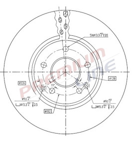 T24_COPPIA DISCHI FRENO DIAM 300 VENTILATO