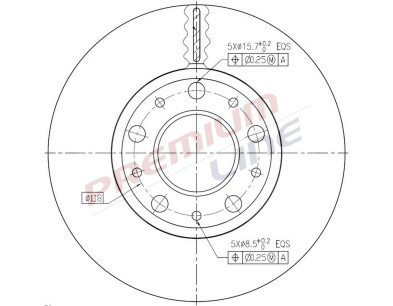 T24_COPPIA DISCHI FRENO DIAM 280 VENTILATO