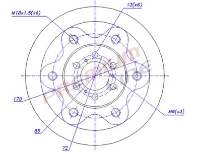 T24_COPPIA DISCHI FRENO DIAM 280 PIENO OE 1904531