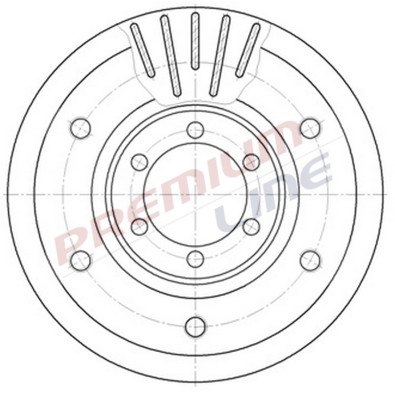 T24_COPPIA DISCHI FRENO DIAM 290 VENTILATO OE 1904693