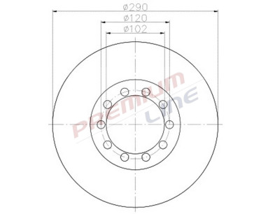 T24_COPPIA DISCHI FRENO DIAM 290 VENTILATO OE 5010260603