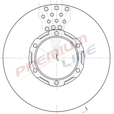 T24_COPPIA DISCHI FRENO DIAM 304 VENTILATO OE A6684210112
