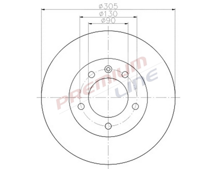 T24_COPPIA DISCHI FRENO DIAM 305 PIENO
