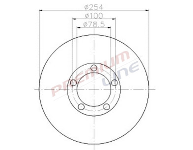 T24_COPPIA DISCHI FRENO DIAM 254 VENTILATO OE 5025610