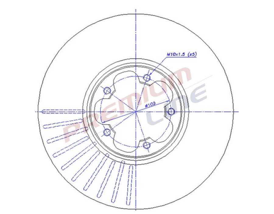 T24_COPPIA DISCHI FRENO DIAM 276 VENTILATO OE 4041427