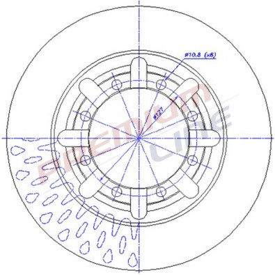 T24_COPPIA DISCHI FRENO DIAM 290 VENTILATO OE 43206MA50A