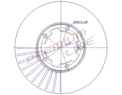 T24_COPPIA DISCHI FRENO DIAM 276 VENTILATO OE 402069X200