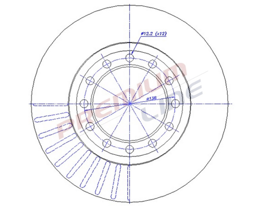 T24_COPPIA DISCHI FRENO DIAM  290 VENTILATO OE 8971686311
