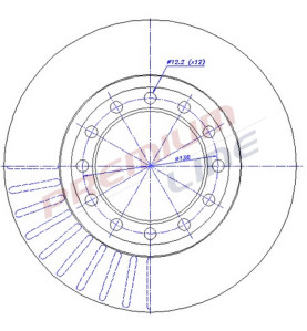 T24_COPPIA DISCHI FRENO DIAM  290 VENTILATO OE 8971686311