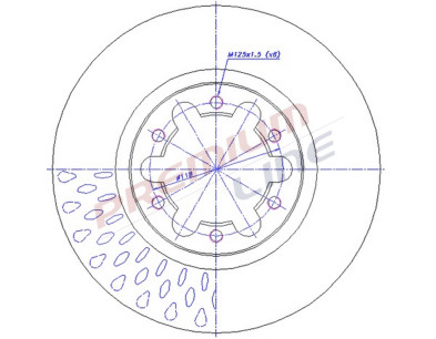 T24_COPPIA DISCHI FRENO DIAM 290 VENTILATO OE 402069X403