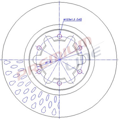 T24_COPPIA DISCHI FRENO DIAM 290 VENTILATO OE 402069X403