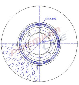 T24_COPPIA DISCHI FRENO DIAM 294 VENTILATO