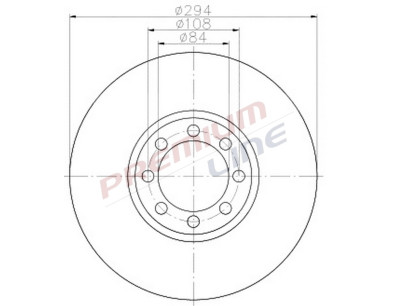 T24_COPPIA DISCHI FRENO DIAM 294 VENTILATO OE 2996033