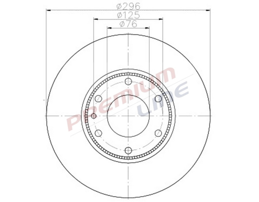 T24_COPPIA DISCHI FRENO DIAM 296 PIENO OE 2996027