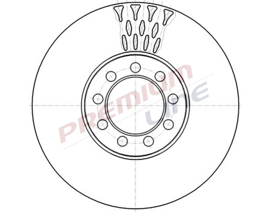 T24_COPPIA DISCHI FRENO DIAM 300/5 VENTILATO OE 2996122