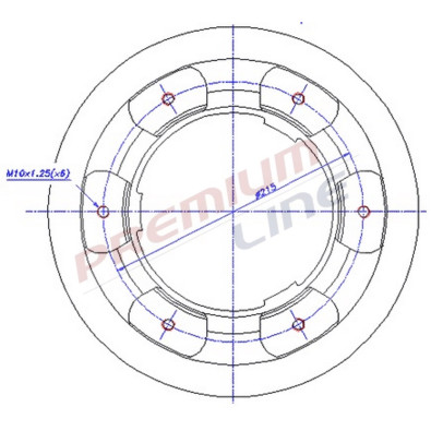 T24_COPPIA DISCHI FRENO DIAM 305/5 VENTILATO OE 2996049