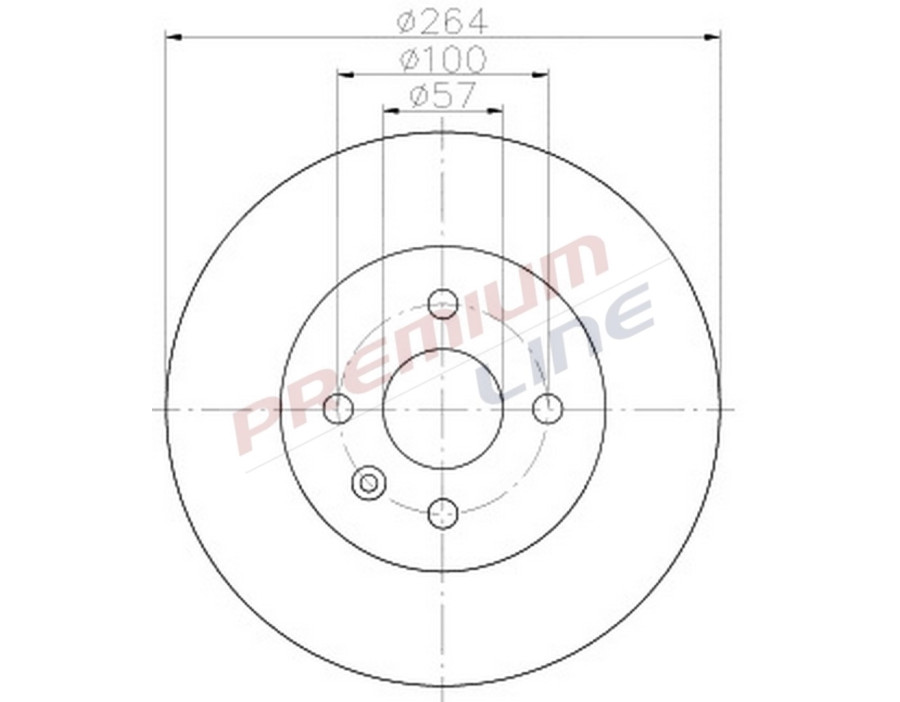 T24_COPPIA DISCHI FRENO DIAM 264 PIENO