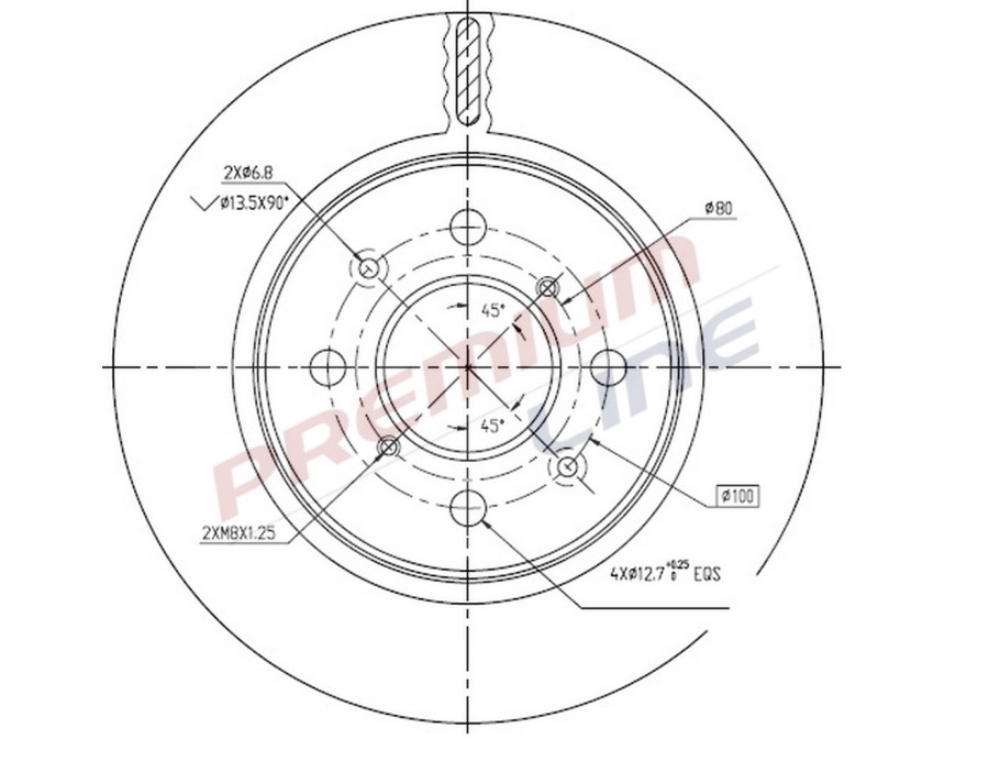 T24_COPPIA DISCHI FRENO DIAM 253 VENTILATO