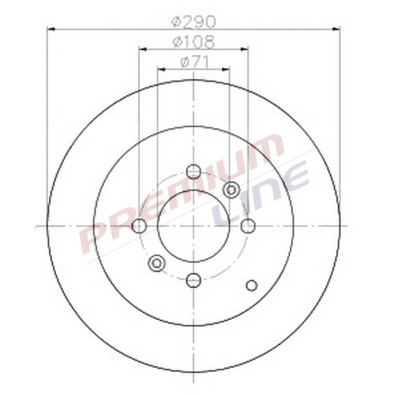 T24_COPPIA DISCHI FRENO DIAM 290 PIENO