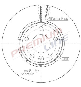 T24_COPPIA DISCHI FRENO DIAM 305 VENTILATO