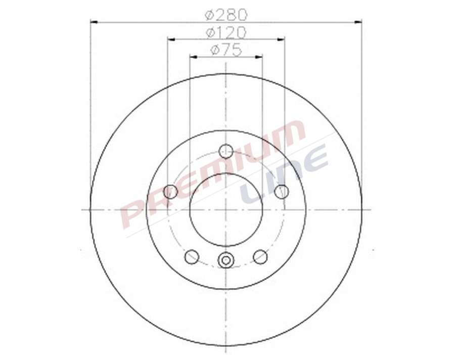 T24_COPPIA DISCHI FRENO DIAM 280 PIENO