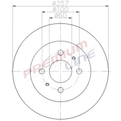 T24_COPPIA DISCHI FRENO DIAM 257 VENTILATO