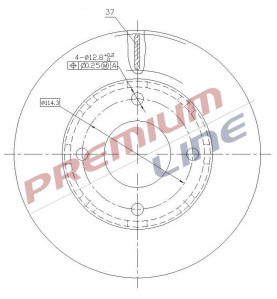 T24_COPPIA DISCHI FRENO DIAM 256 VENTILATO