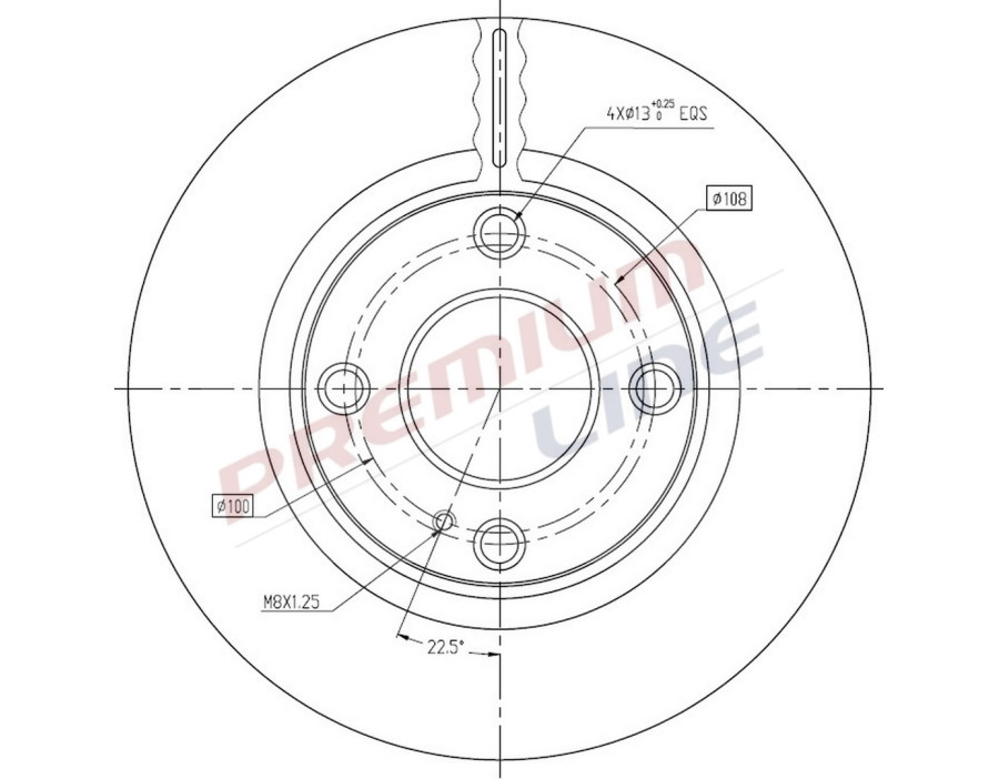 T24_COPPIA DISCHI FRENO DIAM 258 VENTILATO