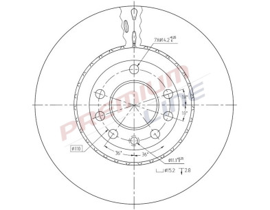 T24_COPPIA DISCHI FRENO DIAM 305 VENTILATO