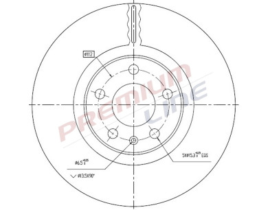 T24_COPPIA DISCHI FRENO DIAM 321 VENTILATO