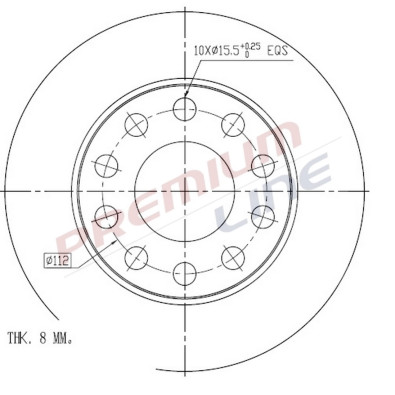 T24_COPPIA DISCHI FRENO DIAM 245 PIENO