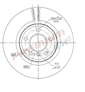 T24_COPPIA DISCHI FRENO DIAM 325 VENTILATO
